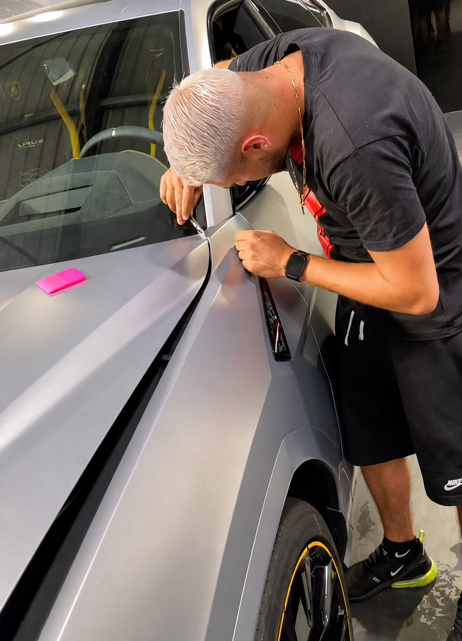 Luc MRL PROD spécialiste covering automobile, PPF et vitres teintées dans les Alpes-Maritimes