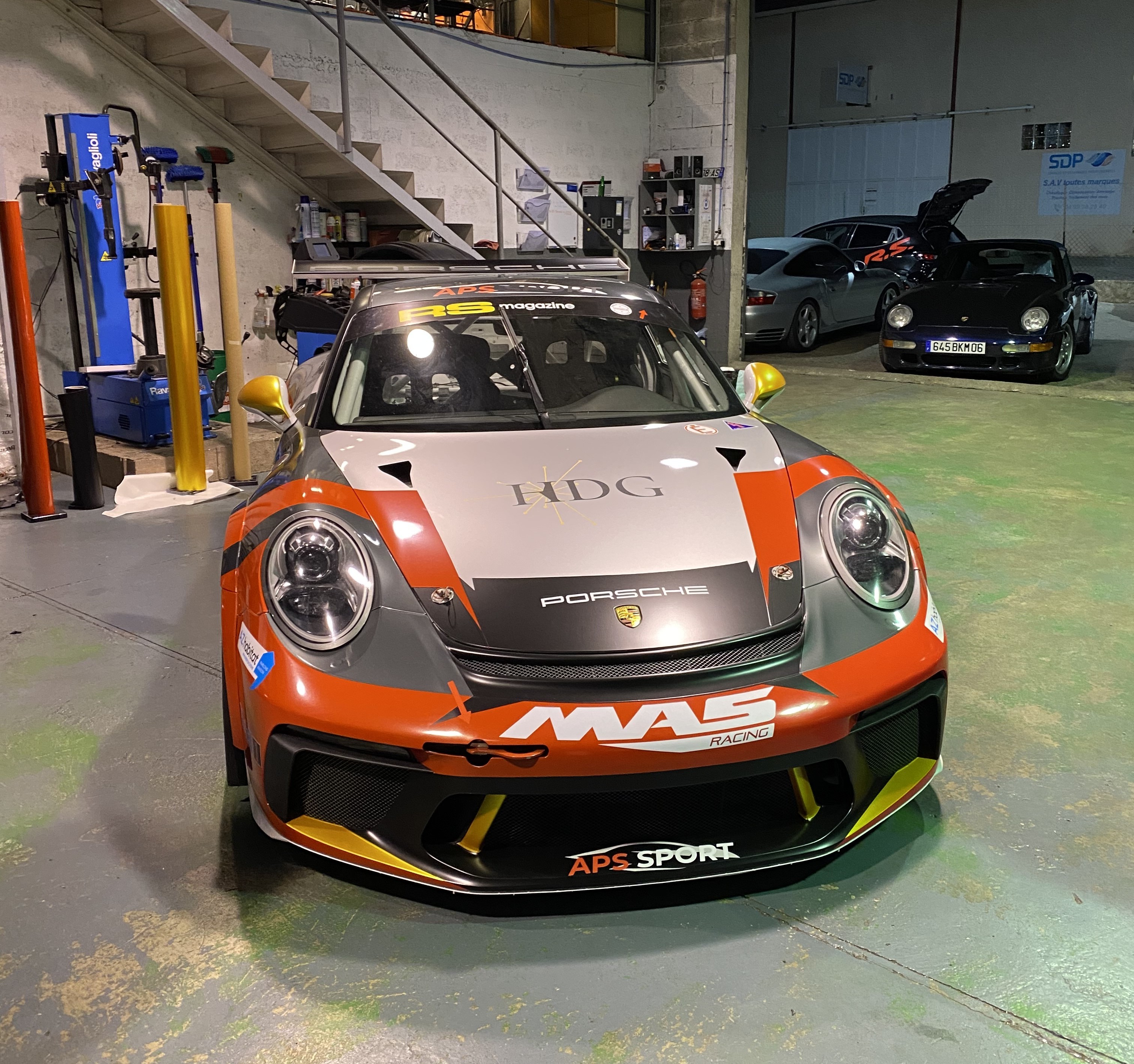 Covering racing Porsche GT3 Cup Alpes-Maritimes