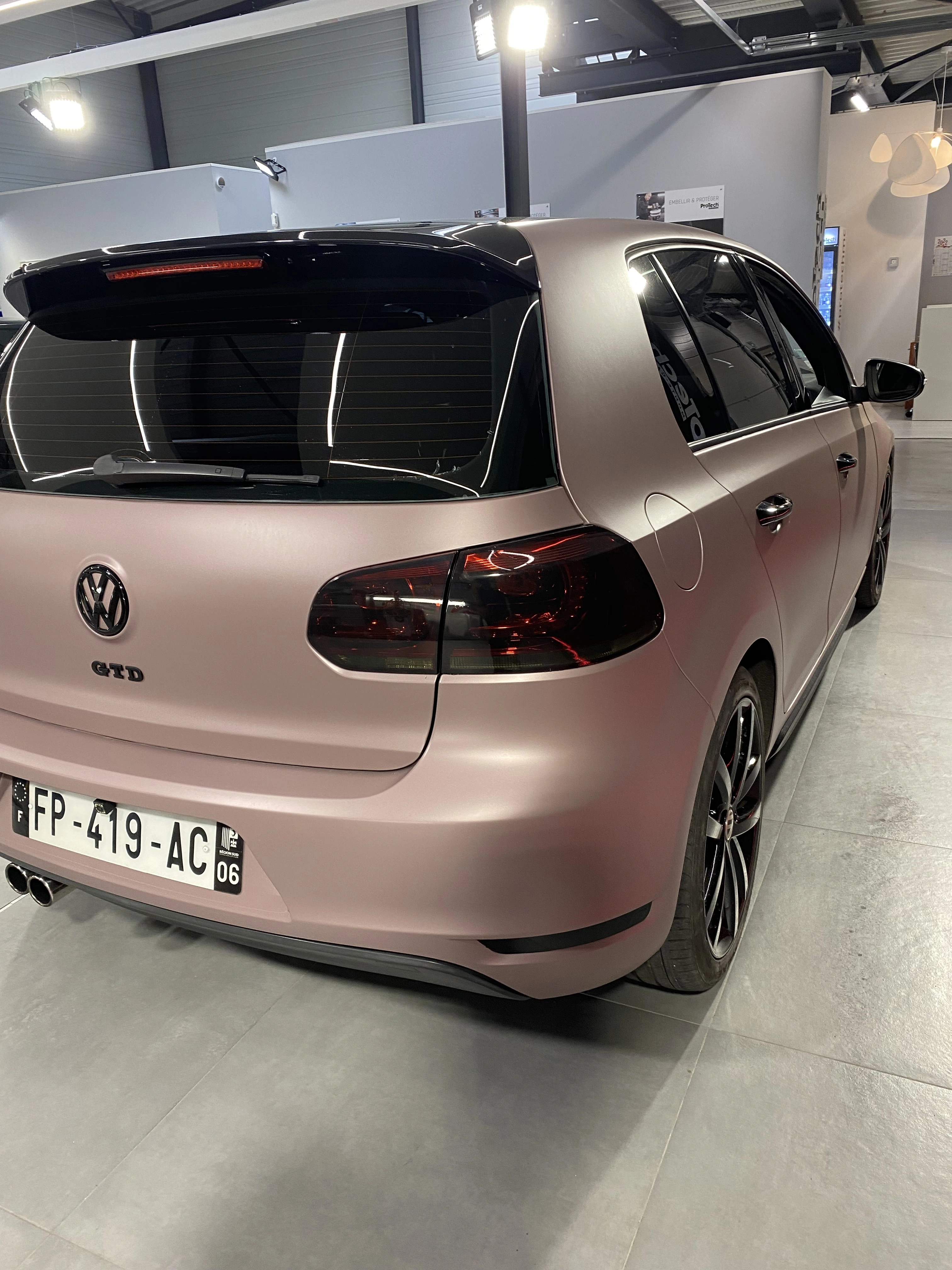 Volkswagen Golf 6 covering dégradé — MRL PROD
